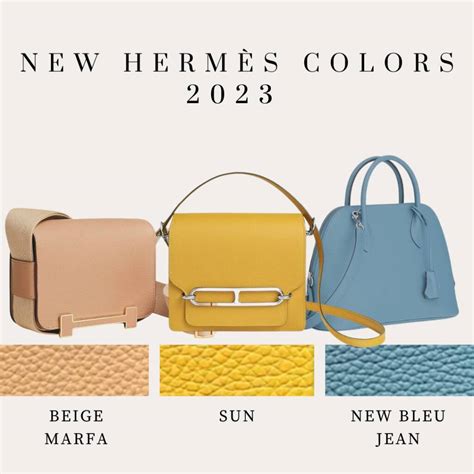 hermes new color 2023